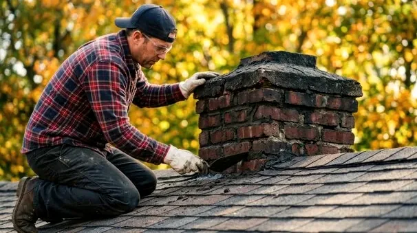 Chimney top rebuild in Bernal Heights